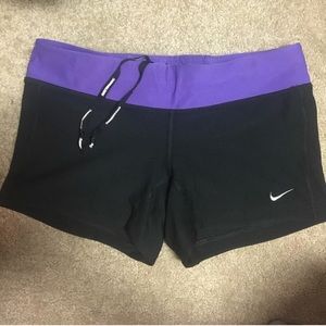 Nike Dry-Fit rubbing spandex shorts
